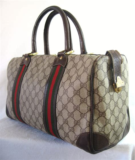 authentic gucci duffle.